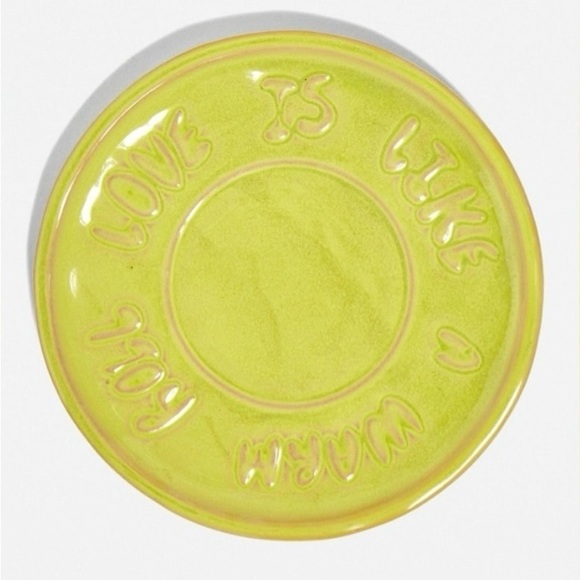 Urban Outfitters Other - NIB Urban Outfitters Love Is Like A Warm Roll (Set of 4) Side Plates